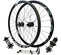 Wheelset Road Wheels Set with 700C Disc Brake,Double Wall Rims Aluminum Alloy Hub 24H Quick Release Front And Rear Bicycle 1800G Wheel