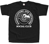 Wheeltappers & Shunters Social Club Mens T-Shirt Black Size XL