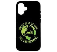 Wheely Glad To Save The Environment Cargo Cargobike Case for iPhone 16