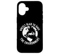 Wheely Glad To Save The Environment Cargo Cargobike Case for iPhone 16