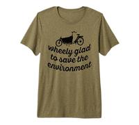 Wheely Glad to Save The Environment Cargo Cargobike Premium T-Shirt