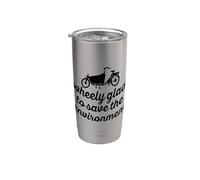 Wheely Glad to Save The Environment Cargo Cargobike Stainless Steel Insulated Tumbler