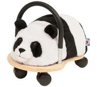 Wheelybug Toddler Wooden Ride-On Animal with Interchangeable Plush Cover, Safety Certified Developmental Toy, Small (1 - 3 Years), Plush Panda