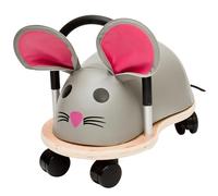 Wheelybug Toddler Wooden Ride-On, Multi-Directional Castor Wheels, Safety Certified Developmental Toy for Outdoor/ Indoor Fun, Small (1 - 3 Years), Mouse