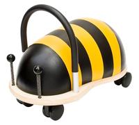 Wheelybug Toddler Wooden Ride-On, Multi-Directional Castor Wheels, Safety Certified Developmental Toy for Outdoor/ Indoor Fun, Large (2.5 - 5 Years), Bee