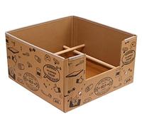 Whelping Box for Puppies and Kittens | Disposable Cardboard Boxes for Birthing Dogs | Safe Pen for Welping | Supplied in Kit Form | Supplied with Pig Rails