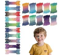 Whemyreat 60 Pcs Kids Nose Strips, Kids Colorful Cartoon Nosal Stickers, Nose Strips for Breathing, Blocked for Sleeping, Children Nose Strips, Anti-Snoring Nosal Plasters, Easy Improved Airflow
