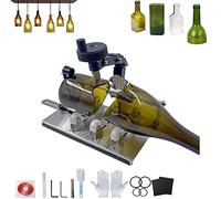 Whemyreat Glass Bottle Cutter,Upgrade Bottle Cutter,Round, Square Bottles And Bottlenecks,Complete Glass Cutting Tool Kit,Wine Glass Bottle Cutter To Cut Bottles Wine Beer Liquor Whiskey Champagne