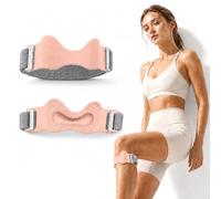 Whemyreat Patella Tendon Knee Strap 2 Packs Knee Support for Women and Men Pink Adjustable Patella Strap V-Shaped Support Brace for Hiking Soccer Basketball Running Tennis Stability