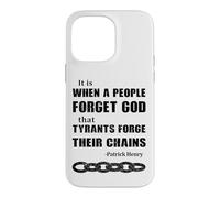 When a People Forget God, Tyrants Forge Their Chains Case for iPhone 14 Pro Max
