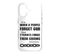 When a People Forget God, Tyrants Forge Their Chains Case for iPhone 17