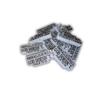 When All Else Fails God Doesn’t Psalms 73:26 Glow in The Dark Silicone Focal Bead 12pk 4x1.2cm Bulk Bible Verse Christian Encouragement Quote for Beadable Pen Keychain Freshie Hanger