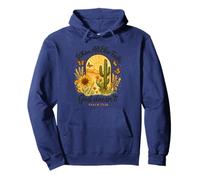 When All Else Fails God Doesn't Psalm 73:26 Sunflower Cactus Pullover Hoodie