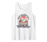 When All Else Fails God Doesn't Psalms 73:26 Bible Verse Tank Top