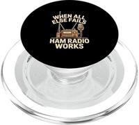 When All Else Fails Ham Radio Works Operator PopSockets PopGrip for MagSafe