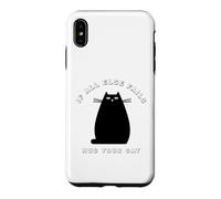 When all else fails, hug your cat Case for iPhone XS Max