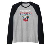 When Clowns Fart Does It Smell Funny? Raglan Baseball Tee
