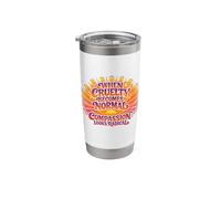 When Cruelty Becomes Normal Compassion Looks Radical Groovy Stainless Steel Insulated Tumbler