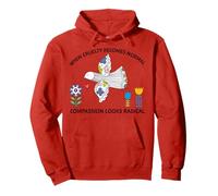 When Cruelty Becomes Normal Compassion Looks Radical Pullover Hoodie