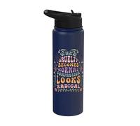 When Cruelty Becomes Normal Compassion Looks Radical Retro Stainless Steel Insulated Water Bottle