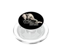 When Cruelty Becomes Normal Compassion Radical Elephant PopSockets PopGrip for MagSafe