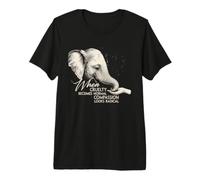 When Cruelty Becomes Normal Compassion Radical Elephant Premium T-Shirt