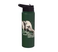When Cruelty Becomes Normal Compassion Radical Elephant Stainless Steel Insulated Water Bottle