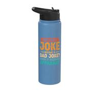 When Does A Joke Become A Dad Joke When It Becomes Apparant Stainless Steel Insulated Water Bottle