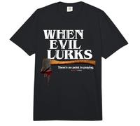 When Evil Lurks Axe Comfort Colors Adult Heavyweight T-Shirt