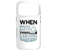When ghosts party - Halloween Hunting Ghost Hunter Case for iPhone 17 Pro
