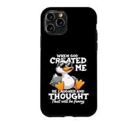 When God Created me he laughed and thought That will funny Case for iPhone 11 Pro
