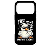When God Created me he laughed and thought That will funny Case for iPhone 17 Pro