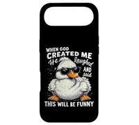 When God Created me he laughed and thought That will funny Case for iPhone Air