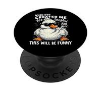 When God Created me he laughed and thought That will funny PopSockets Adhesive PopGrip