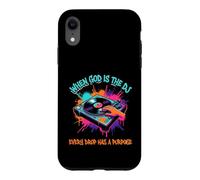 When God Is The DJ Every Drop Has A Purpose Christian Music Case for iPhone XR