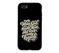 When God Made Man She Was Only Kidding Humor Case for iPhone SE (2020) / 7/8