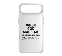 When God Made Me He Grinned And Said This Will Be Fun Case for iPhone Air