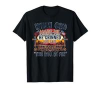 When God Made Me He Grinned and Said This Will Be Fun T-Shirt