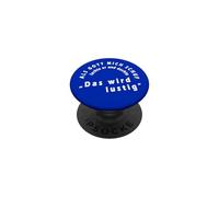 when god made me he grinned and said will be fun - German PopSockets Adhesive PopGrip