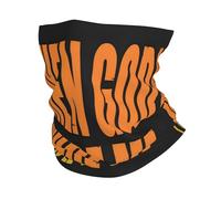 When God Made Me He Grinned Fun Unisex Neck Warmer Soft Face Covering Scarf Multifunctional Snood Scarf For Walking Motorcycle Cycling Running