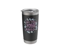 When God Made Me He Grinned Humorous Funny Sarcastic Saying Stainless Steel Insulated Tumbler