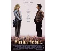 When Harry Met Sally Movie Poster 1989 (A3)
