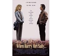 When Harry Met Sally | Movie | Poster Print Wall Art Image Home Decor Artworks in Different Sizes