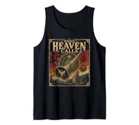 When Heaven Calls Christian Angel Trumpet Vision Tank Top