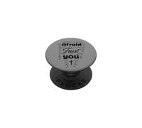 When I Am Afraid I Put My Trust in You Christian Faith PopSockets Adhesive PopGrip