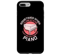 When I close my eyes I can't see anything but piano Case for iPhone 7 Plus/8 Plus