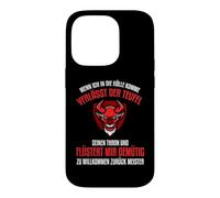When I come to Hell, the devil leaves his throne Case for iPhone 14 Pro