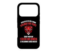 When I come to Hell, the devil leaves his throne Case for iPhone 17 Pro