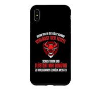 When I come to Hell, the devil leaves his throne Case for iPhone XS Max