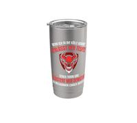 When I Come to Hell, the Devil Leaves his Throne Stainless Steel Insulated Tumbler